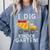 I Dig Kindergarten Student Teacher Construction First Day Comfort Colors Sweatshirt Blue Jean