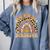 Director One Thankful Fall Teacher Women Life Comfort Colors Sweatshirt Blue Jean