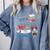 Disney Minnie Mouse Beautiful Day For Learning Teacher's Day Comfort Colors Sweatshirt Blue Jean Disney Minnie Mouse Beautiful Day For Learning Teacher's Day Comfort Colors Sweatshirt Blue Jean