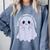 Dont Judge a Disability By Its Visibility Teacher Comfort Colors Sweatshirt Blue Jean