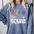 Dyslexia Awareness Month Dyslexia Teacher Therapist Comfort Colors Sweatshirt Blue Jean