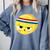 The Eggcellent Athlete Good Egg Teacher Halloween Food Group Comfort Colors Sweatshirt Blue Jean