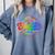 Exceptional Educator Squad Special Education Teacher Autism Comfort Colors Sweatshirt Blue Jean