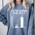 Fa La 8 Math Pun Math Teacher Christmas Comfort Colors Sweatshirt Blue Jean