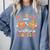 Fall In Love With Learning Autumn Fall Season Teacher Comfort Colors Sweatshirt Blue Jean