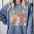 Fall In Love With Learning Shirt Autumn Thanksgiving Teacher Comfort Colors Sweatshirt Blue Jean