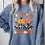 Fall In Love With Learning Teacher Retro Thanksgiving Comfort Colors Sweatshirt Blue Jean