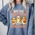 Are You Fall O Ween Directions Teacher Halloween Dog Ghost Comfort Colors Sweatshirt Blue Jean