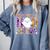 First Grade Boo Crew Teacher Student Halloween Costume Comfort Colors Sweatshirt Blue Jean