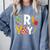 Fri Yay Teacher Happy Friday Friyay Weekend Back To School Comfort Colors Sweatshirt Blue Jean