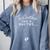 Fun Pregnant Teacher Announcement Idea- Footprints On Tummy Comfort Colors Sweatshirt Blue Jean Fun Pregnant Teacher Announcement Idea- Footprints On Tummy Comfort Colors Sweatshirt Blue Jean