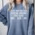 Funny Shirts For Women Funny Female Teacher Tee Comfort Colors Sweatshirt Blue Jean