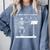 Funny Skeleton Music Teacher I'Ll Wait Until It's Quiet Comfort Colors Sweatshirt Blue Jean