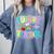 Future Teacher Kid's Career Comfort Colors Sweatshirt Blue Jean Future Teacher Kid's Career Comfort Colors Sweatshirt Blue Jean