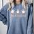 Ghost Ballet Dancer Halloween Dance Teacher Pas De Boo-Rée Comfort Colors Sweatshirt Blue Jean Ghost Ballet Dancer Halloween Dance Teacher Pas De Boo-Rée Comfort Colors Sweatshirt Blue Jean