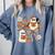 Ghost Reading Books Halloween Bow Spooky Teacher Student Comfort Colors Sweatshirt Blue Jean Ghost Reading Books Halloween Bow Spooky Teacher Student Comfort Colors Sweatshirt Blue Jean