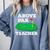 Golf Pun Above Par Teacher School Golfing Men & Women Comfort Colors Sweatshirt Blue Jean Golf Pun Above Par Teacher School Golfing Men & Women Comfort Colors Sweatshirt Blue Jean