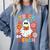 Groovy Halloween Trick Or Teach Retro Floral Ghost Teacher For Men Women Kids Comfort Colors Sweatshirt Blue Jean Groovy Halloween Trick Or Teach Retro Floral Ghost Teacher For Men Women Kids Comfort Colors Sweatshirt Blue Jean