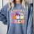 Groovy Kindergarten Boo Crew Kinder Halloween Teacher Kids Comfort Colors Sweatshirt Blue Jean Groovy Kindergarten Boo Crew Kinder Halloween Teacher Kids Comfort Colors Sweatshirt Blue Jean