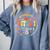 Groovy Title 1 Crew Cute Title 1 Reading Teacher Men Women Kids Comfort Colors Sweatshirt Blue Jean