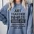 Halloween Art Teacher Prisoner Costume Comfort Colors Sweatshirt Blue Jean Halloween Art Teacher Prisoner Costume Comfort Colors Sweatshirt Blue Jean