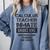 Halloween Calculus Teacher Prisoner Costume Comfort Colors Sweatshirt Blue Jean