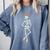 Halloween Skeleton Tap Dance Ballet Dance Teacher Comfort Colors Sweatshirt Blue Jean Halloween Skeleton Tap Dance Ballet Dance Teacher Comfort Colors Sweatshirt Blue Jean