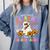 Halloween Teacher You Can't Scare Me I Teach Second Grade Comfort Colors Sweatshirt Blue Jean