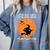 Halloween Teacher Witch Lets Eat Kids Punctuation Comfort Colors Sweatshirt Blue Jean