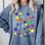 Happy Dot Day 2025 Polka Dot Boys Girls Kids Teacher Dot Day Comfort Colors Sweatshirt Blue Jean Happy Dot Day 2025 Polka Dot Boys Girls Kids Teacher Dot Day Comfort Colors Sweatshirt Blue Jean