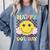 Happy Dot Day Hippie Flowers Smile Face Groovy Teacher Kids Comfort Colors Sweatshirt Blue Jean Happy Dot Day Hippie Flowers Smile Face Groovy Teacher Kids Comfort Colors Sweatshirt Blue Jean
