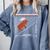 Hypotemoose Mathematics Teacher Mathematician Math Geek Comfort Colors Sweatshirt Blue Jean