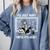 I'Ll Just Wait Until It's Quiet Halloween Teacher Mom Comfort Colors Sweatshirt Blue Jean