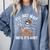 I’Ll Just Wait Until It’s Quiet Skeleton Teacher Comfort Colors Sweatshirt Blue Jean