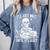 I'Ll Wait Until It's Quiet Tshirt Skeleton Teacher Halloween Comfort Colors Sweatshirt Blue Jean