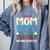 I'm Mom Grandma And A Retired Teacher Nothing Scares Me Men Women Comfort Colors Sweatshirt Blue Jean