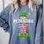 I'm The PE Teacher Elf Christmas Family Matching Comfort Colors Sweatshirt Blue Jean