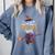Im The Teacher Witch Halloween Matching Group Costume Comfort Colors Sweatshirt Blue Jean
