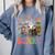Inclusion Isnt Scary Halloween Skeleton Ghost Sped Teacher Comfort Colors Sweatshirt Blue Jean