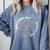 Irrational But Well Rounded Pi Day Math Teacher Student Geek Comfort Colors Sweatshirt Blue Jean