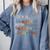 It's A Beautiful Day For Language Learning ESL Teacher ESOL Comfort Colors Sweatshirt Blue Jean