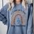 Its A Good Day To Teach Tiny Musicians Music Teacher Rainbow Comfort Colors Sweatshirt Blue Jean Its A Good Day To Teach Tiny Musicians Music Teacher Rainbow Comfort Colors Sweatshirt Blue Jean