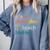 It's A Good Day To Teach History Teacher Men Women Comfort Colors Sweatshirt Blue Jean