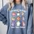 It’s Okay To Feel All The Feels Special Ed Teacher Halloween Comfort Colors Sweatshirt Blue Jean