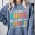 I´m Not Bossy I´m The Teacher Graduation Men Women Comfort Colors Sweatshirt Blue Jean
