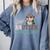 Just Anotter School Day Cute Otter Lover Teacher Student Comfort Colors Sweatshirt Blue Jean