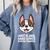 Just a Girl Who Loves Boston Terriers Comfort Colors Sweatshirt Blue Jean