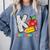 K Is For Kindergarten Teacher Pencil Apple Back To School Comfort Colors Sweatshirt Blue Jean K Is For Kindergarten Teacher Pencil Apple Back To School Comfort Colors Sweatshirt Blue Jean