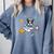 Kawaii Kids & Boys Astronaut Space Boston Terrier Dog Lover Comfort Colors Sweatshirt Blue Jean