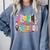 Kids Back To School Teachers Special Education Dream Team Comfort Colors Sweatshirt Blue Jean